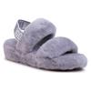 UGG Oh Yeah Sandals Gray Purple Women's 1107953-SAMT
