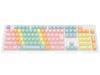 FILCO Macaron Keycap Top 108 Japanese Replacement Keycap Key Puller Different Color Keys for Each Rainbow Set, Printing, Keys, Layout, Set, Included,