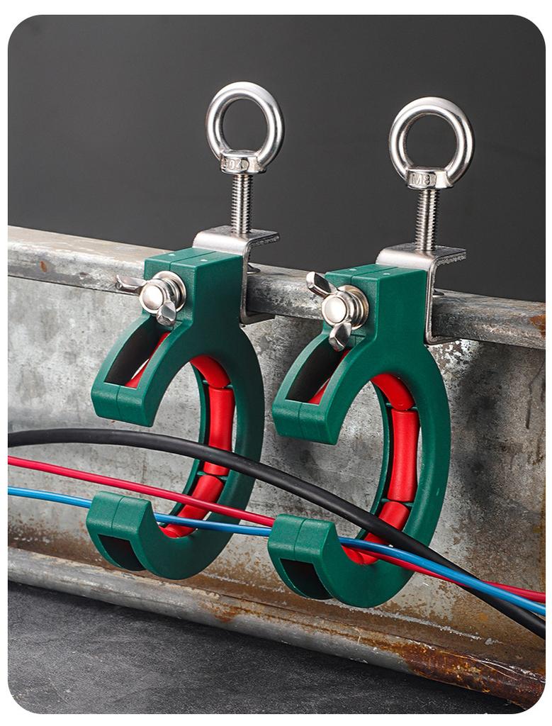 Cable Tray Bridge Pulley Threading Garage Ceiling Integrated Wiring Cable Laying Wire Guide Fixation Construction Auxiliary Tool