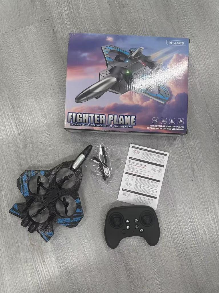 Remote Control H22 Foam Airplane Drone Quadcopter L25 Hovering Fighter