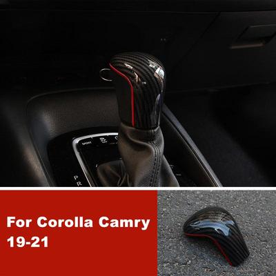 Nálepka pro Toyota Corolla Camry Levin Avalon 2019 2020 2021 Interiér vozu Ochranný kryt hlavice řadicí páky
