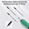 15W USB Soldering Iron Set Wireless Three-level Temperature Control Soldering Iron TYPE-C Built-in Battery for Circuit Board