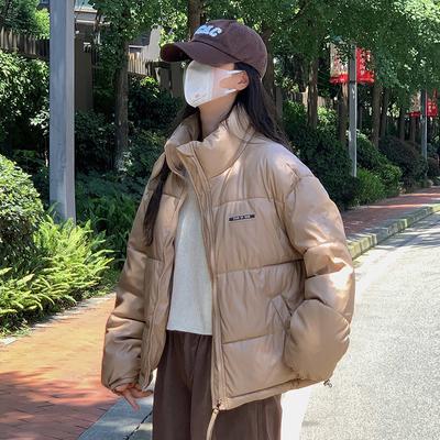 High Quality Stylish and Warm Short Women's Down Coat Winter Jacket with Thickened and Loose-Fitting Design