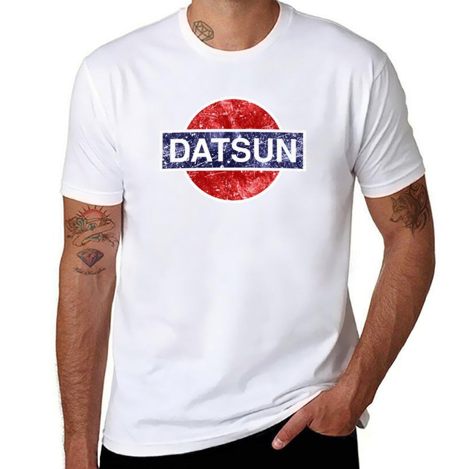 

Datsuns Винтажний Автомобіль Футболка кастомна футболка літній одяг чоловічі футболки з принтом L