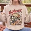 Vintage Mickey & Minnie Skeleton Nightmare On Main Street Shirts, Mickey Skeleton Shirts, Disney Trip Halloween 2026 Shirts