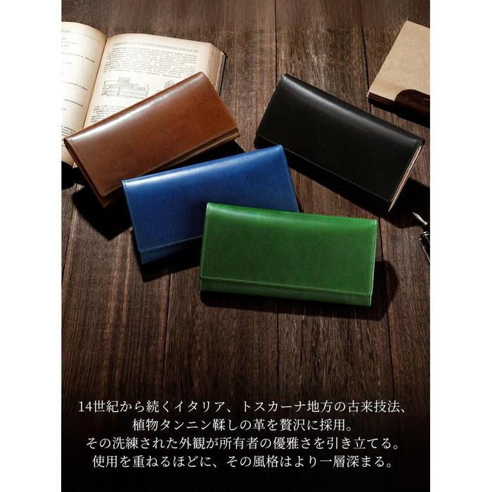 [Fabrizio] Wallet Men's Women's Long Bifold Genuine Leather Slim Large Capacity with Coin Purse 21 Card Slots (Black) 19cm X 9.5cm X 1.5cm