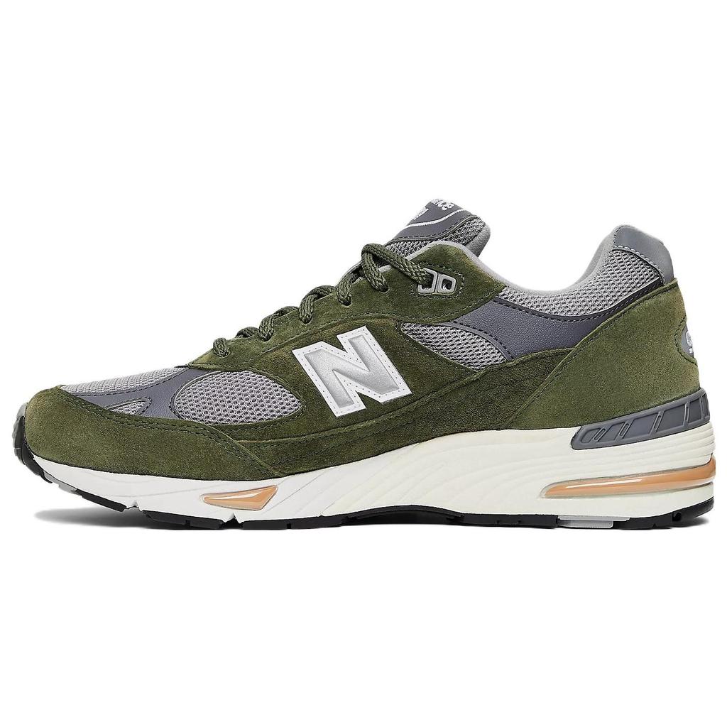 991 New Balance Wyprodukowano w Anglii 'Zielono-Szary' M991GGT