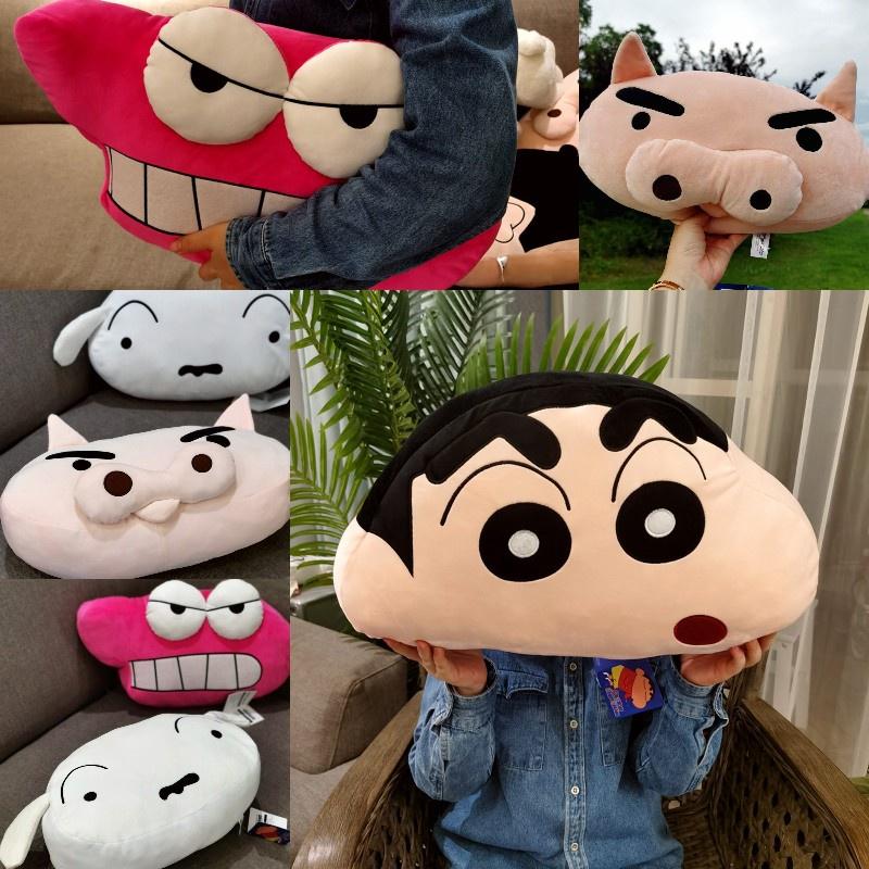 Brinquedo de Pelúcia Fofo e Macio do Crayon Shin-chan para Crianças Presente de Aniversário Perfeito!