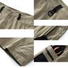 Men's Ripstop Stretch Work Pants Lightweight Waterproof Elastic Overalls Regular Fit Utility Pants
