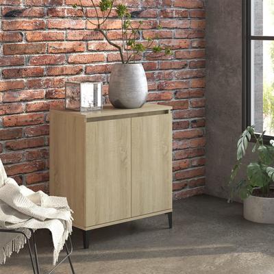 Vidaxl Cabinet, Sonoma Oak, 60X35X70 Cm, Wood-Based Material