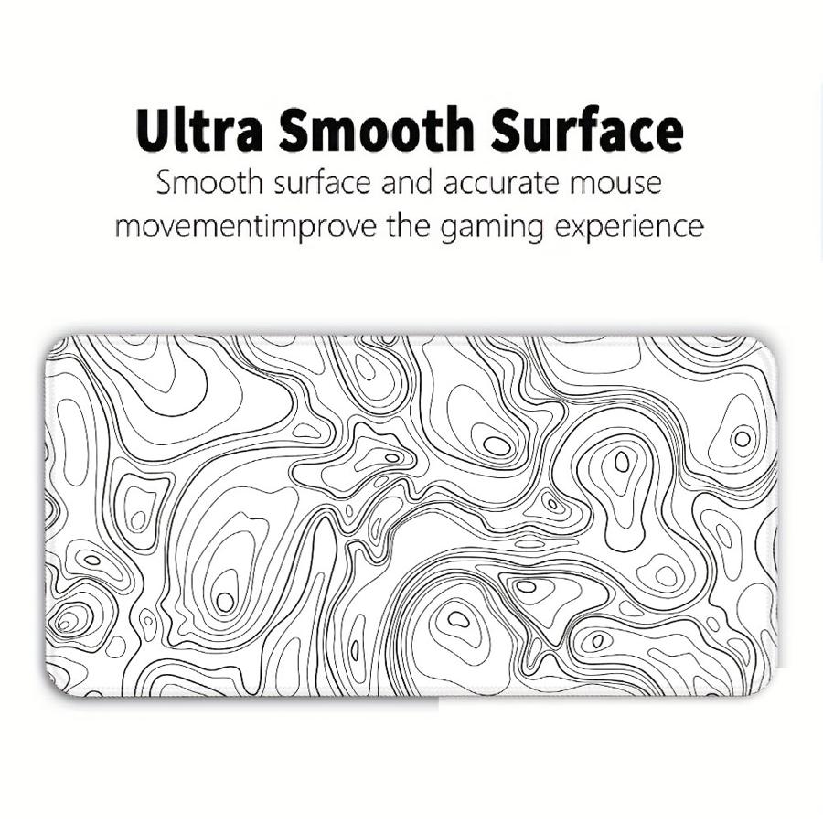 Mouse Pad office Pad Keyboard Mouse Pad Desk accessories Computer Laptop Pad Game Console Pad Waterproof Artistic Line