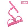 Latex Fitness Rubber Bands Pedal Elastic Exercise Bands Resistance Bands Kit Abdomen Trainer