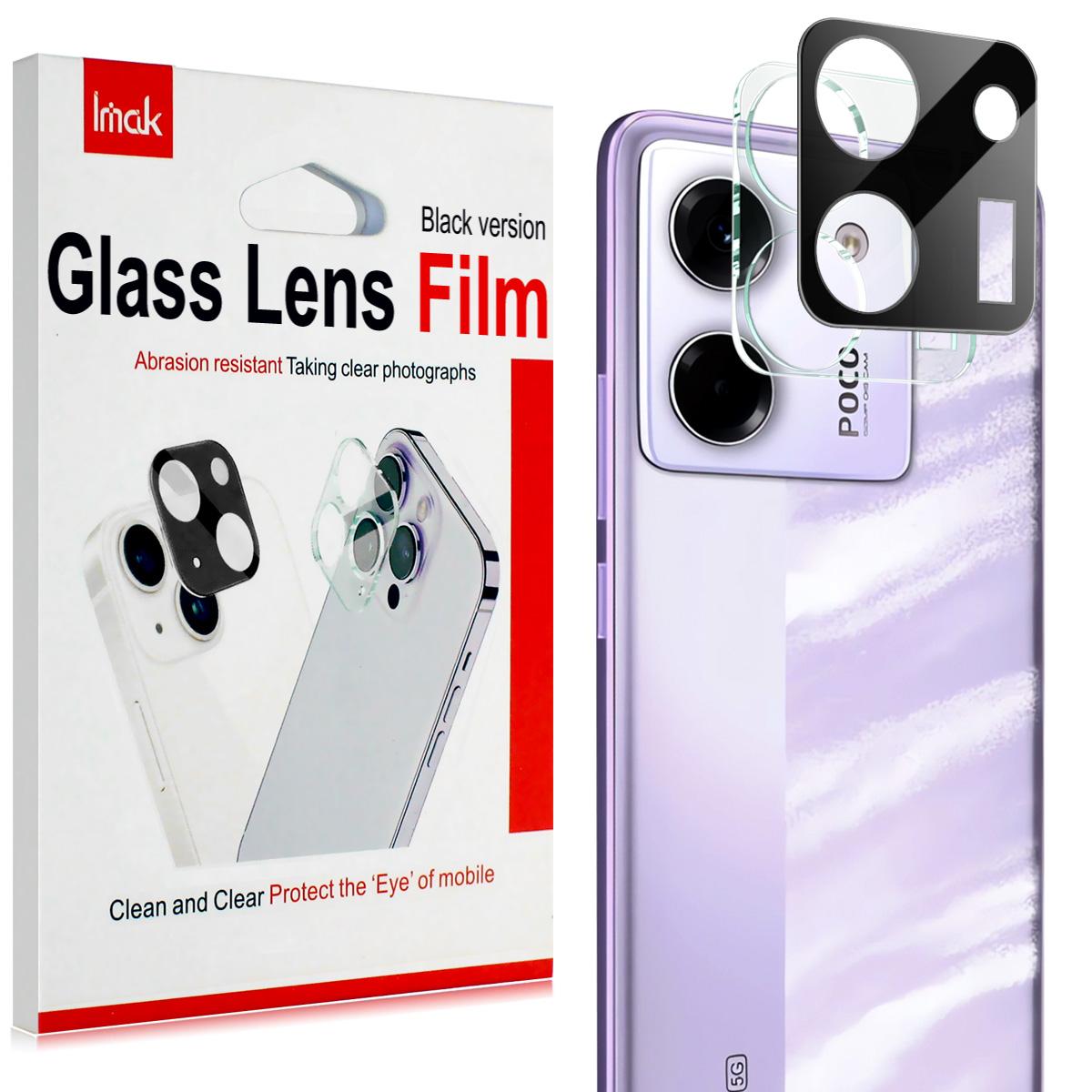 

Для POCO M7 Pro 5G Стекло IMAK Стекло высокой четкости Пленка для линз Черная версия POCO M7 Pro 5G