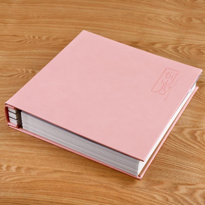 DIY Handmade Photo Album: Large Capacity, Self-Adhesive Scrapbook for Family Memories