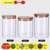 Food-Grade Borosilicate Glass Tea Canister for Coffee, Flower Tea, and Powder - Moisture-Proof Storage Jar