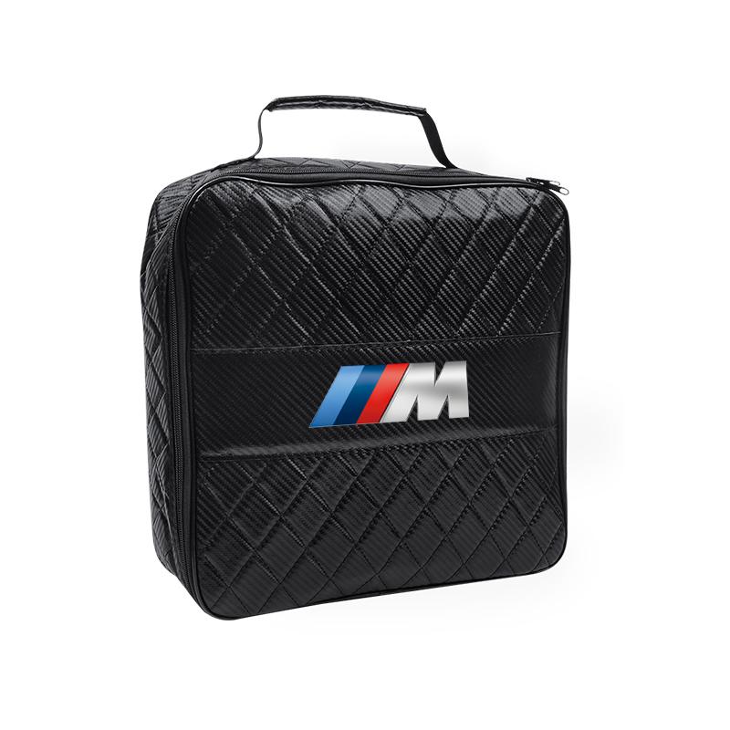 Electric Car Charging Gun Cable Storage Bag Accessories Stickers For BMW iX1 i7 F07 F48 F39 F34 F40 F45 F46 G30 G20 G32 Stickers CS6