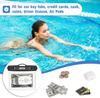JOTO 2 Pack Waterproof Key FOB Holder Pouch with Key
