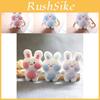 Delightful Tiny Rabbit Plush Keychain Ultra Soft Short Plush Pp Cotton Bag Charm