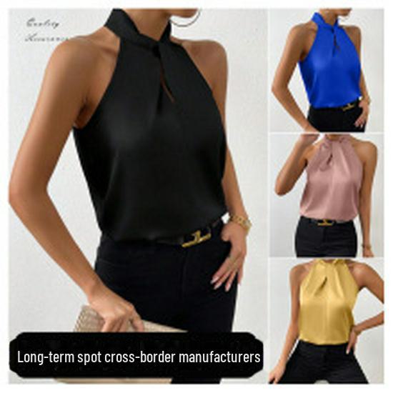 Damen Frühling/Sommer Schmaler Satin-Fischschwanzrock