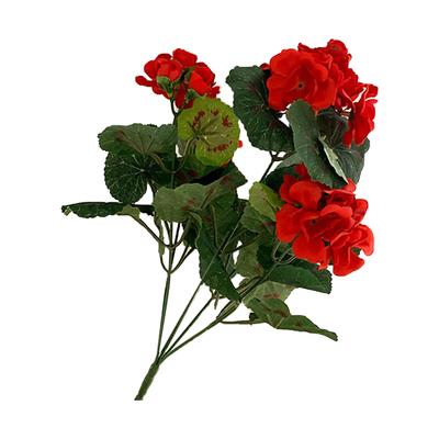 Kunstmatige Geranium Bloemen Plastic Nep Plant Huis Binnen/Buiten Tuindecoratie