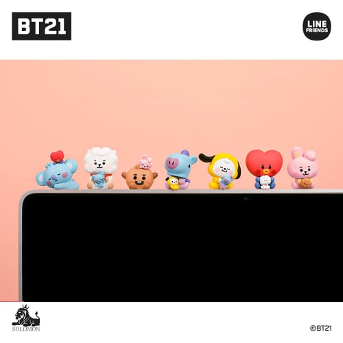 Solomon Shoji BT21 Monitorfigur ver.3 MEIN KLEINER FREUND (CHIMMY) BT21-RFG-3E-CM