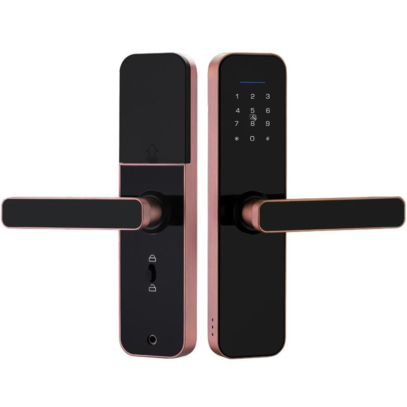 

Умный Bluetooth Дверной Замок с Отпечатком Пальца с Управлением через Приложение и Считыванием Карт