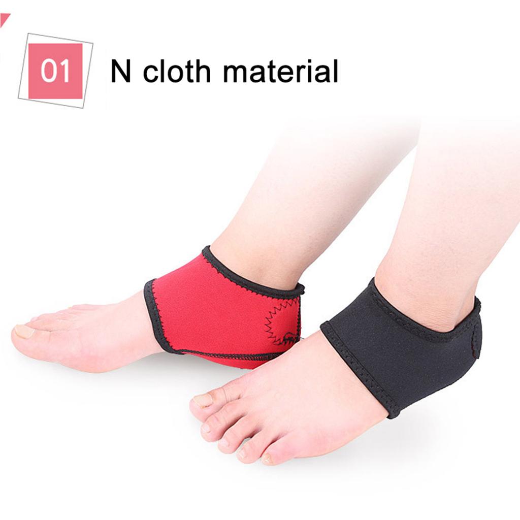Foot Ankle Pads Cushion Heel Protectors Plantar Fasciitis Pain Relief Ankle Socks for Sports Protection Training