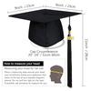 2025 Academic Hat Headwear Academy Souvenir Caps Cosplay Supplies Charm Ornament Diy Fringe Graduation Dress Ceremony Hat Master