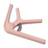 Guitar Capo Clip Clamp with Non Slip Point Universal Great Protection Ukulele Electric Guitar Capo Pink
