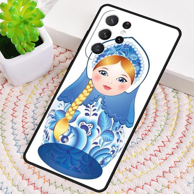 Russian Nesting Doll TPU Phone Case For Samsung Galaxy note 10 pro S26 S25 S24 S23 S22 Ultra Plus S21 FE S20 Shockproof Cover