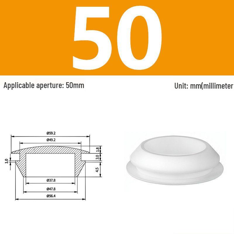 High-Temp Resistant Silicone Rubber Stopper with Card Slot Sealing Cap