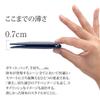 [Dom Teporna] Ultra-thin bi-fold wallet for men, thin cowhide leather, YKK zipper, simple design, bill compartment, coin compartment, card slots, slim