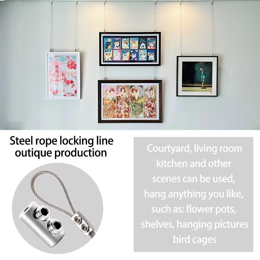 Copper Steel Wire Rope Clip Metal Stainless Steel Cable Clamp New Wire Rope Clamp