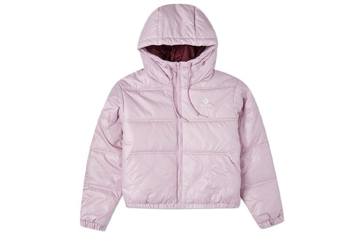 Converse Puffer Jacket Winter Women s Pink Purple 10022007-A03 XL