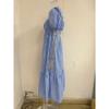 Plus Size  Summer Country Style Gingham V-Neck Puff Sleeve High Waist Tiered Cake Dress Casual Summer Dress