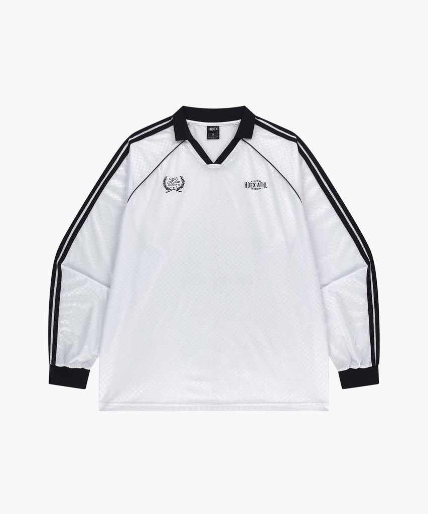 HDEX Football Jersey Long Sleeve (White)