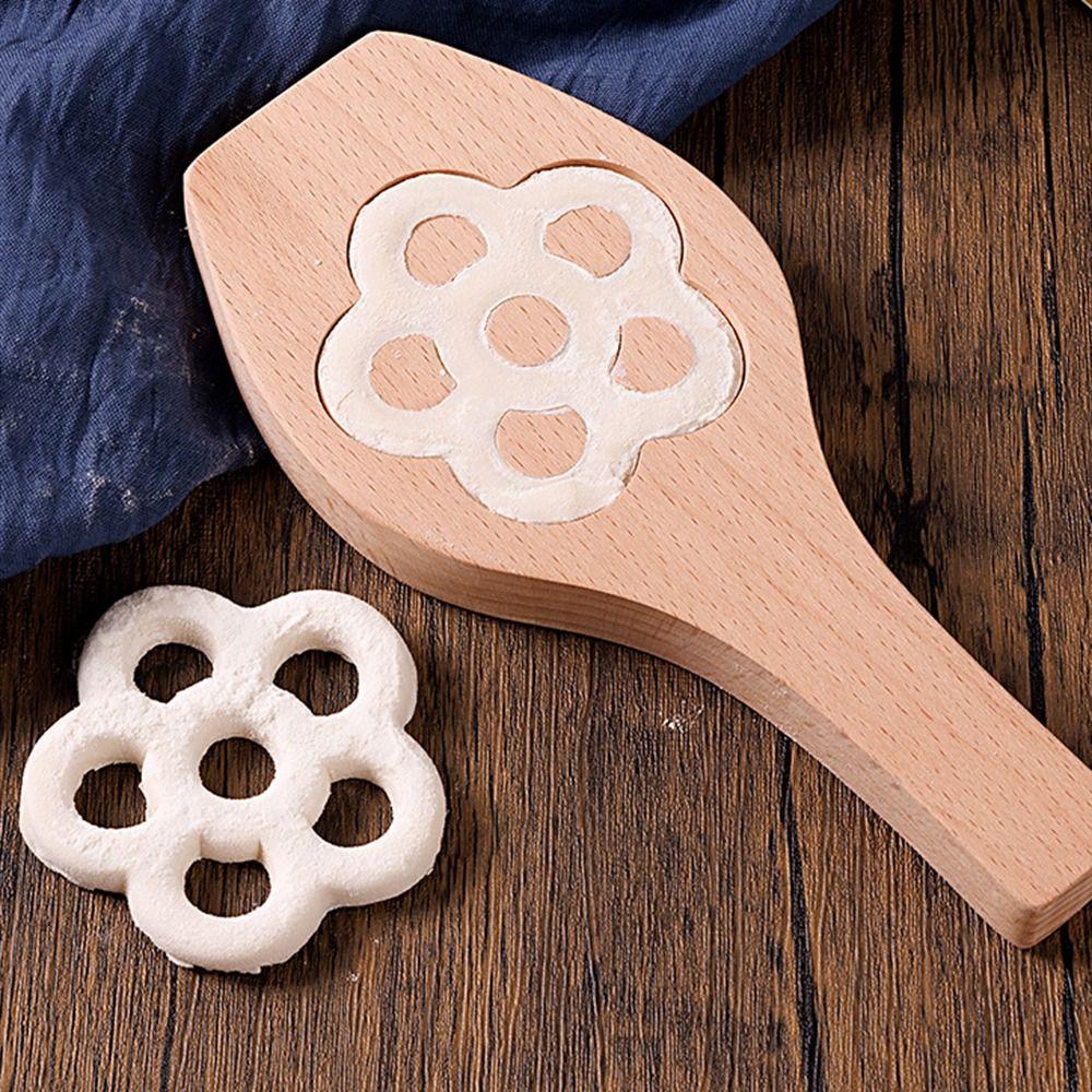 Flower Shape Sugar Ring Mold Non-stick DIY Snack Mold Practical Pastry Making Tool Home