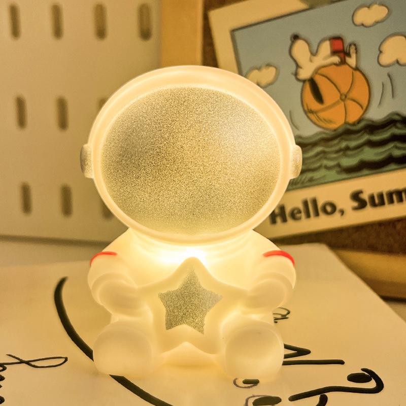 Creative Gift Astronaut Nightlight Cute Cartoon Rabbit Bedside Table Decoration