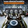 Carburetor Synchronizer Tool,Vacuum Carburetor Synchronizer Carb Tools Accessories Sync 4 Gauge Set for Motorcycle Maintenance