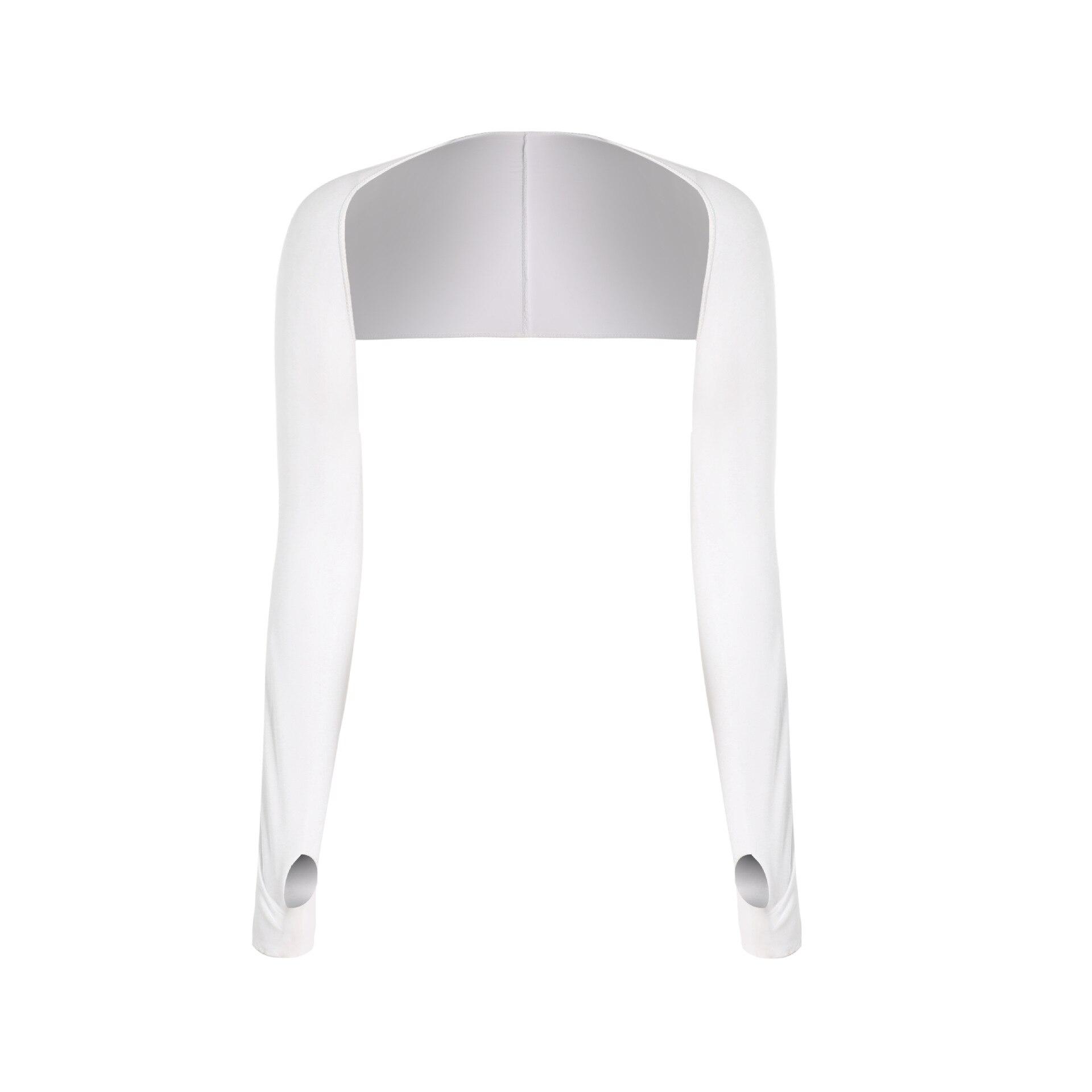 

Летние рукава из ледяного шелка с защитой от УФ-лучей, шаль-манжета, унисекс, гольф, вождение, пеший туризм, рыбалка, бег, спорт на открытом воздухе, грелка для рук белый