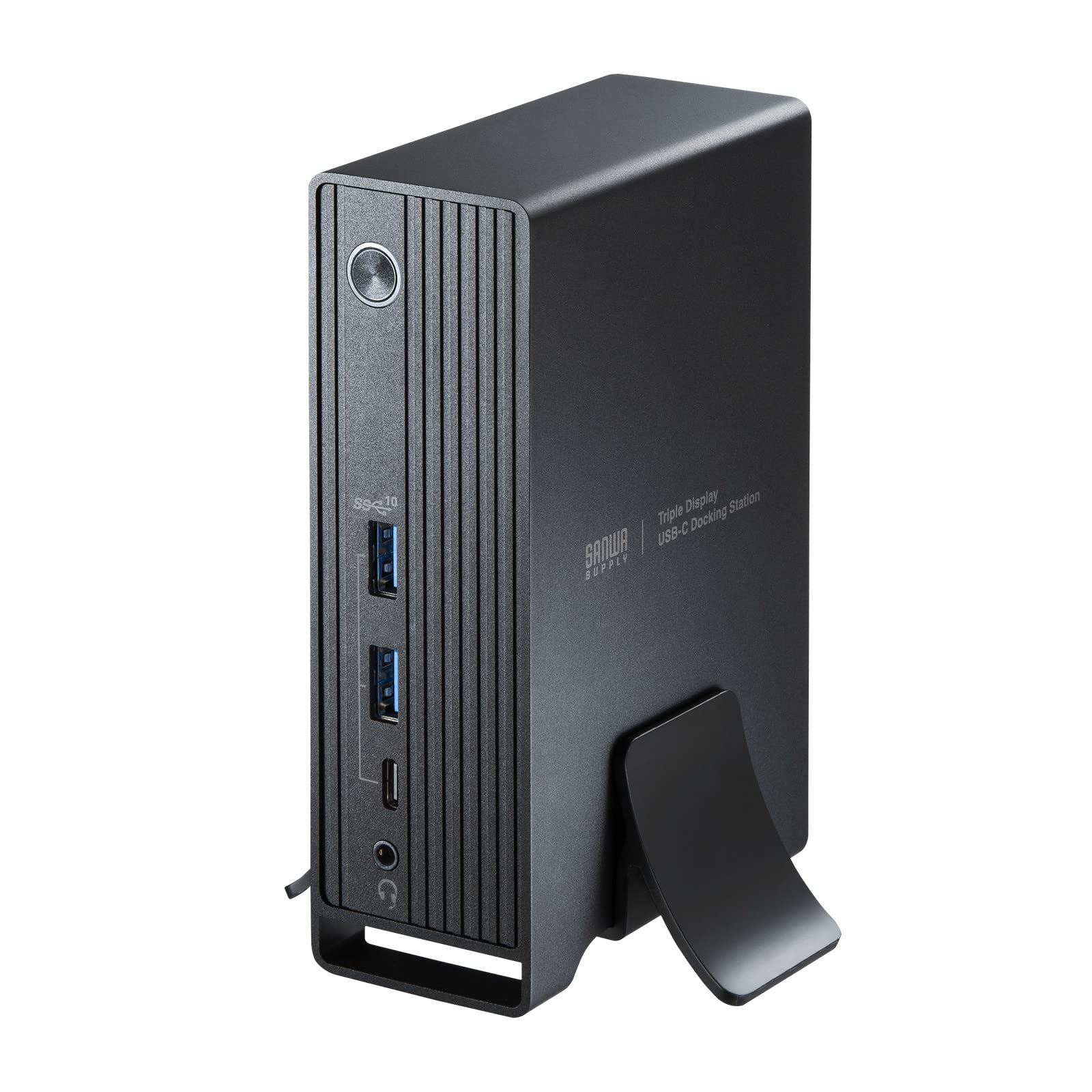 

Sanwa Supply USB Docking Station 11in1 screen output Type-C (3 compatible) USB-CVDK11 чорний