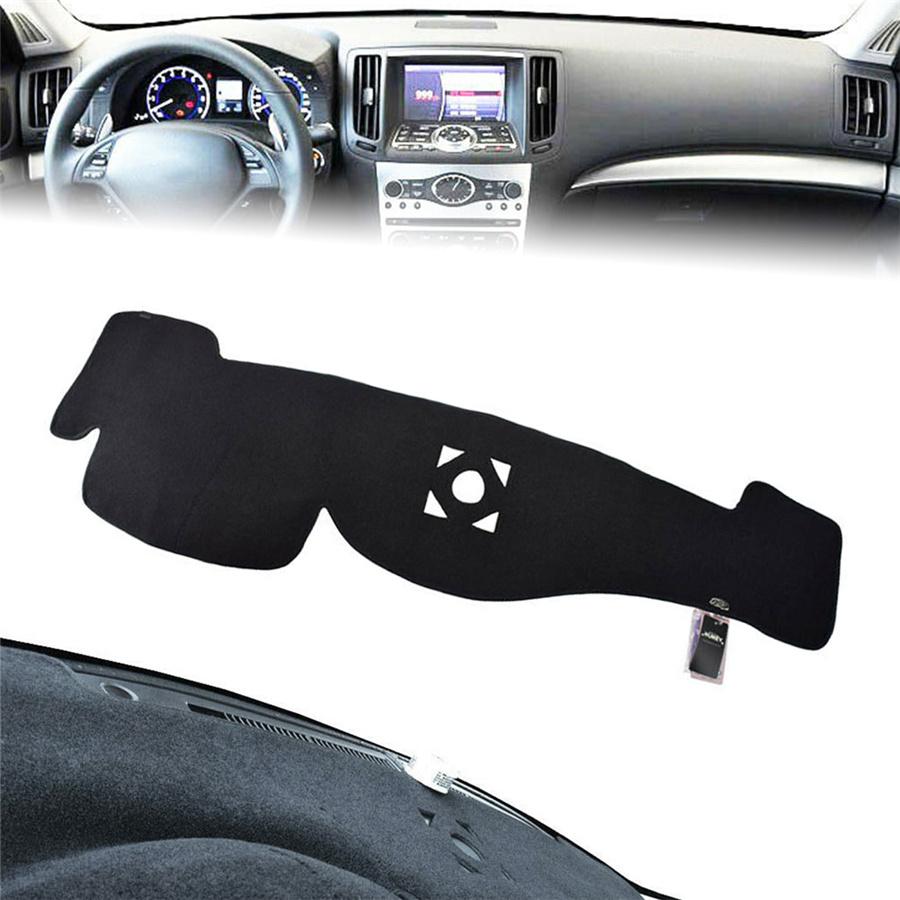 For 2008-15 Infiniti G25 G35 G37 Q40 Q60 Dashboard Cover Dash Mat Sunshade Black