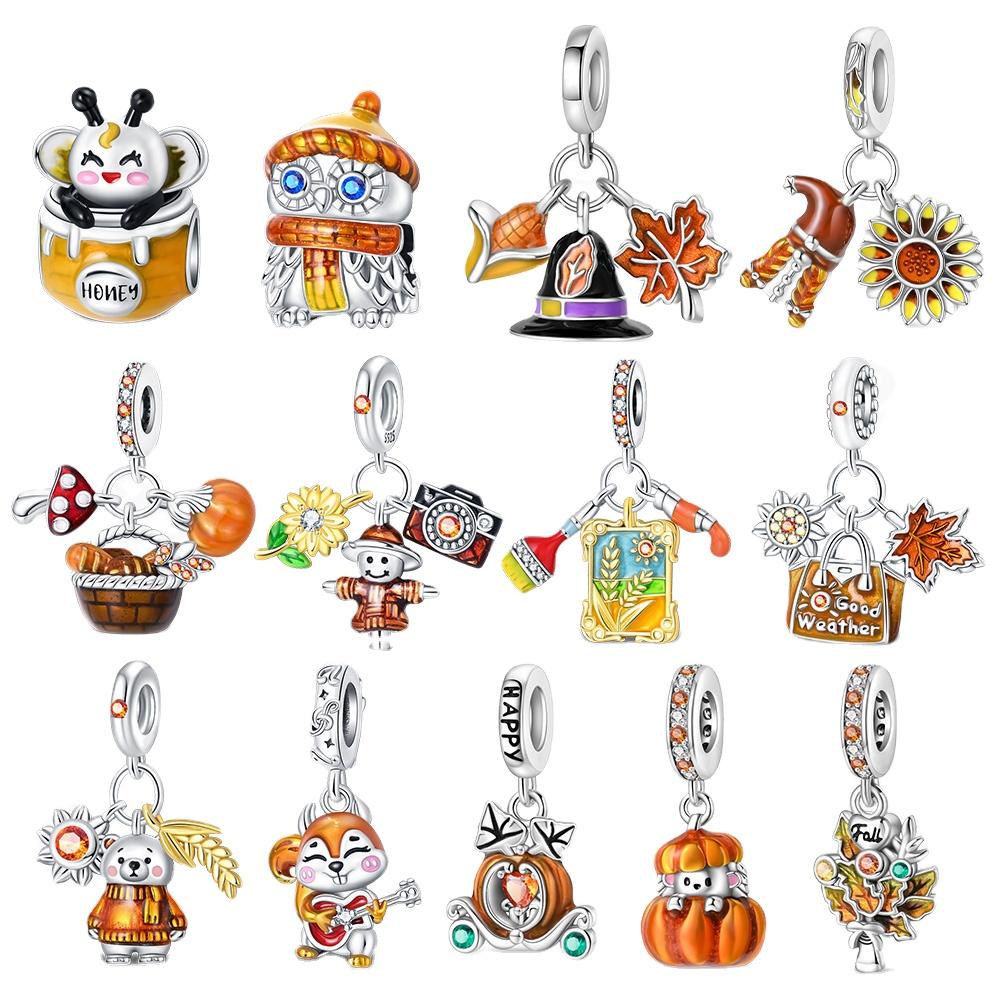 2025 New Product Autumn Designer Charms Bling Bracelet Charm for Jewelry Making Supplies Fashion Pendant & Charms Gift