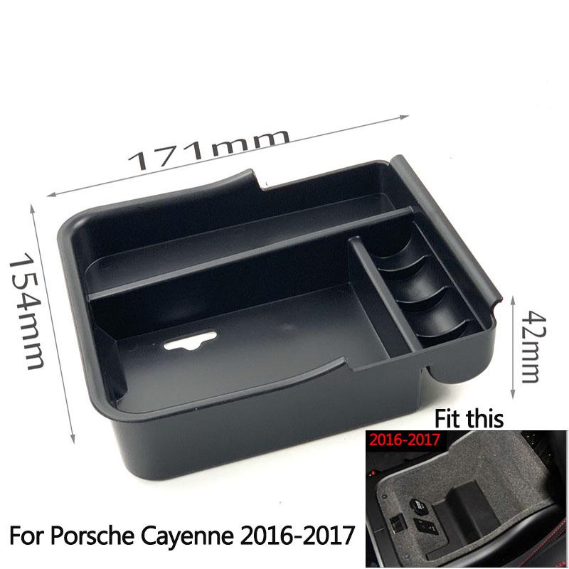 

1 шт., автомобильный центральный подлокотник, ящик для хранения для Porsche Cayenne 2006-консоль, подлокотник, перчаточный лоток, держатель, чехол, автомобильный контейнер For Cayenne 2016-17