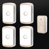 Self-Powered Smart Wireless Doorbell: Long-Range Remote with Elderly Call Button (One-to-Four)
