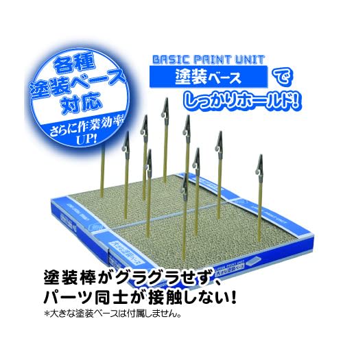 Hobby Base Premium Parts Collection Easy-to-Hold Paint Stick Basic Set Hobby Painting Tools PPC-N22