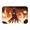 Attackes On Titan Front Door Mat Anti-Slip Indoor Welcome Waterproof  Doormat Living Room  Entrance Rug Carpet Footpad