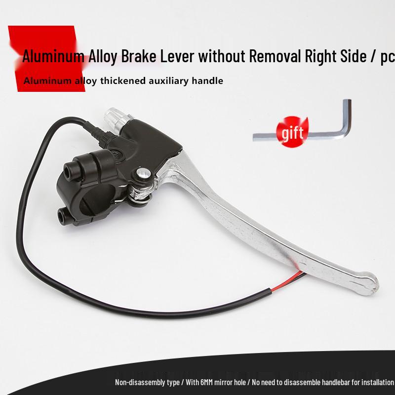 Full Aluminum Left and Right Brake Levers for Electric Bicycles