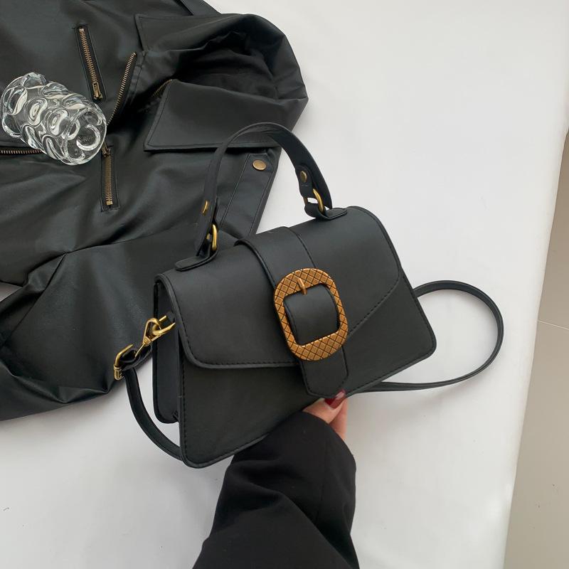 Spring New Retro Commuter Small Square Bag Handbag Bag Fashionable Personality Beautiful Messenger Bag Women
