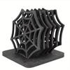 Spooky Spider Web Coasters Wood Halloween Drink Coasters Gift Table Cup Mats  Party Supplies